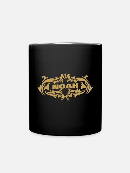 Noah - Tasse einfarbig - Schwarz
