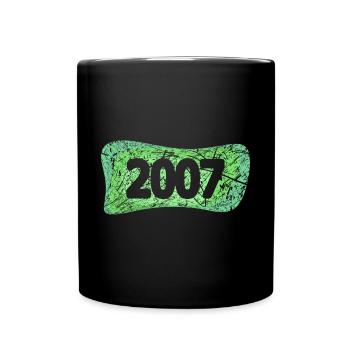 2007 - Tasse einfarbig - Schwarz - Vorne