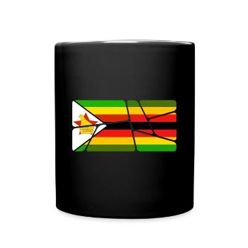 Zimbabwe Zimbabwe - Mug uni - noir - Devant