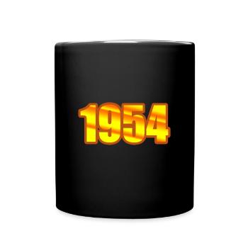 Year 1954 - Full Colour Mug - black - Front
