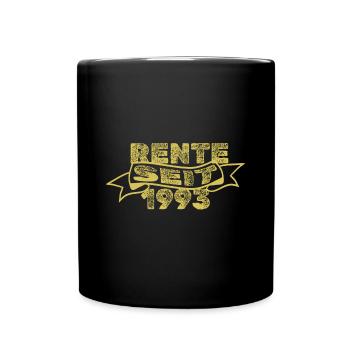1993 - Tasse einfarbig - Schwarz - Vorne