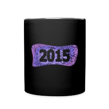 2015 - Tasse einfarbig - Schwarz - Vorne