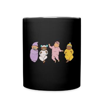 Infirmière Bébé Maternité Infirmière - Mug uni - noir - Devant
