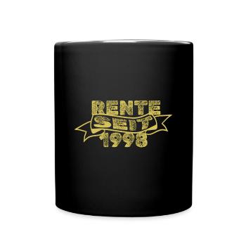1998 - Tasse einfarbig - Schwarz - Vorne