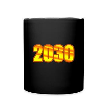 2030 - Full Colour Mug - black - Front
