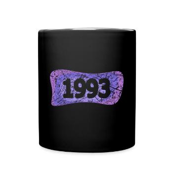 1993 - Tasse einfarbig - Schwarz - Vorne