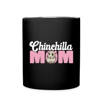 Chinchilla - Tasse einfarbig - Schwarz - Vorne