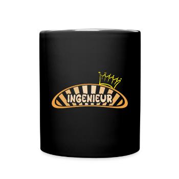 Profession Engineer - Full Colour Mug - black - Front