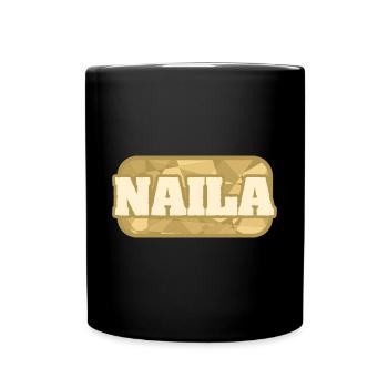 Naila - Tasse einfarbig - Schwarz - Vorne