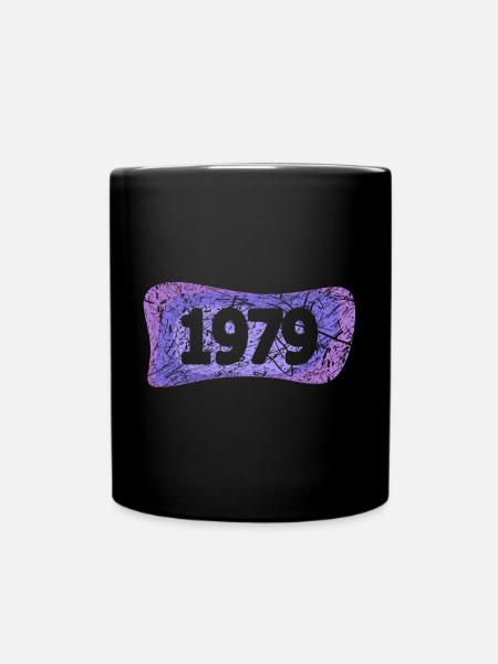 1979 - Tasse einfarbig - Schwarz