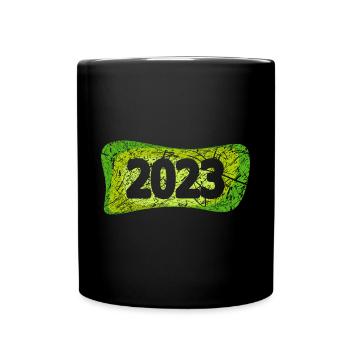 2023 - Tasse einfarbig - Schwarz - Vorne
