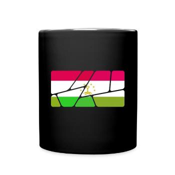 Gift for Tajikistan - Full Colour Mug - black - Front