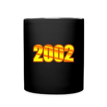 2002 - Tasse einfarbig - Schwarz - Vorne