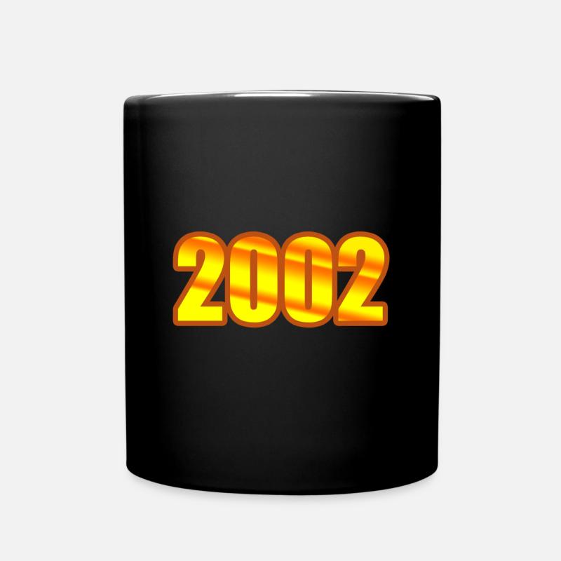 2002 - Tasse einfarbig - Schwarz