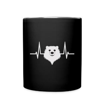 Binturong Bearcat Geschenk - Tasse einfarbig - Schwarz - Vorne