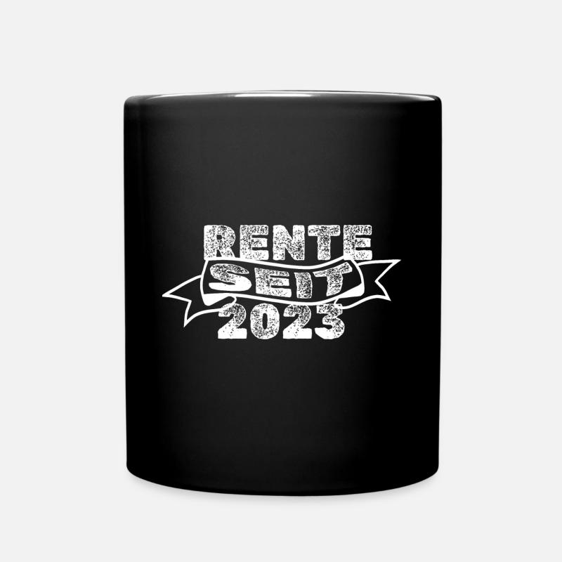 Retraités 2023 - Mug uni - noir