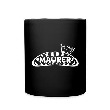 Bricklayer - Full Colour Mug - black - Front