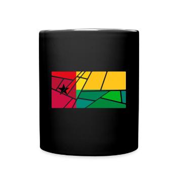 Guinea Bissau - Full Colour Mug - black - Front