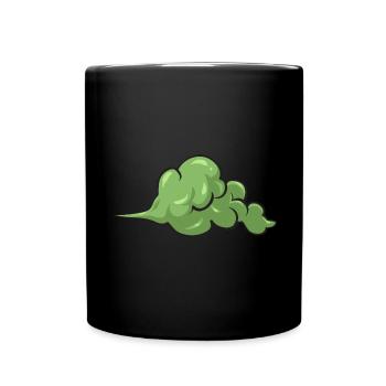 fart farting farting farting - Full Colour Mug - black - Front
