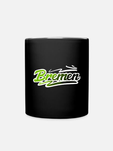Bremen - Tasse einfarbig - Schwarz