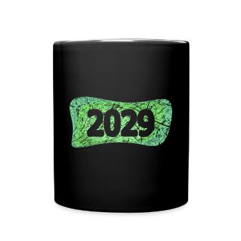2029 - Tasse einfarbig - Schwarz - Vorne