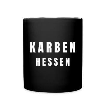 Karben, Hesse - Full Colour Mug - black - Front