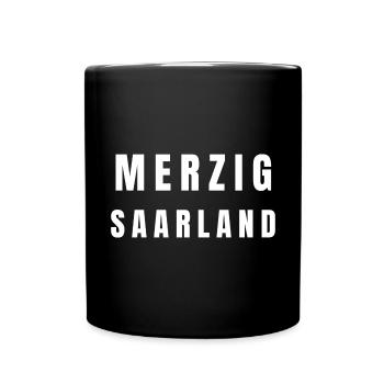 Merzig Sarre - Mug uni - noir - Devant