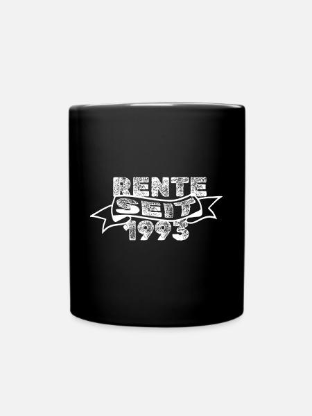 1993 - Tasse einfarbig - Schwarz