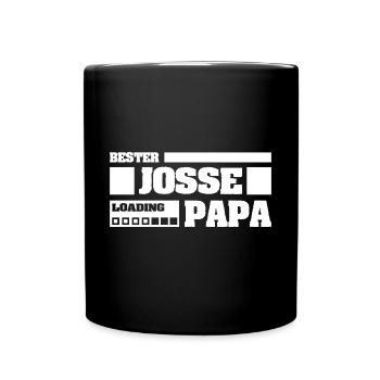 Josse comme prénom - Mug uni - noir - Devant
