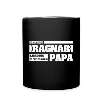 Geschenk für Ragnar - Tasse einfarbig - Schwarz - Vorne