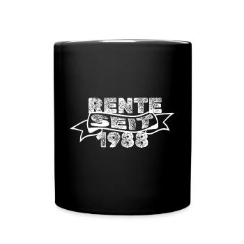 Pension 1988 - Full Colour Mug - black - Front