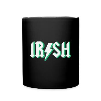 IRISH st patrick's day - Full Colour Mug - black - Front