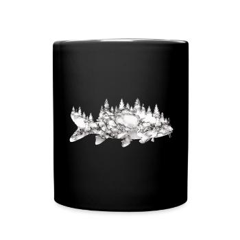 angling - Full Colour Mug - black - Front