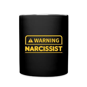 Narcétis drôle danger obsession sarkasti - Mug uni - noir - Devant