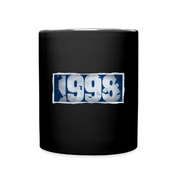 1998 - Tasse einfarbig - Schwarz - Vorne