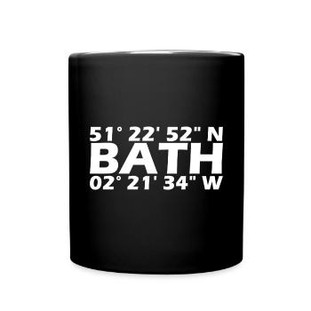 Bath Coordinates - Full Colour Mug - black - Front