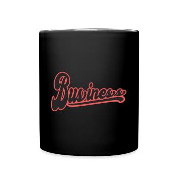 influenceur d’affaires argent chef d’entreprise chef - Mug uni - noir - Devant