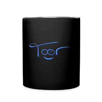 Porte - Mug uni - noir - Devant
