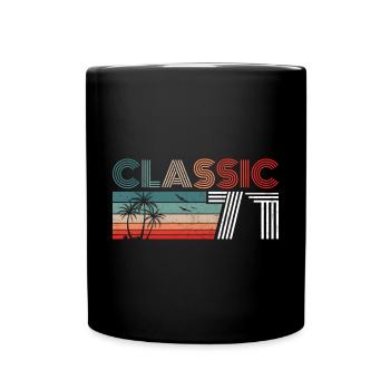 51 Year Old Birthday 2022 Classic 1971 51 Birthday - Tasse einfarbig - Schwarz - Vorne