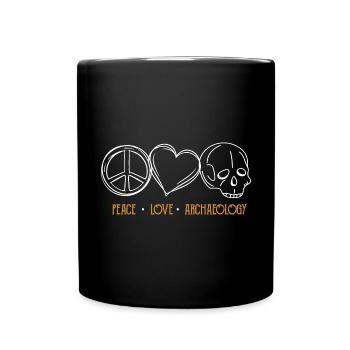 Archaeology Gift Archaeologist - Full Colour Mug - black - Front
