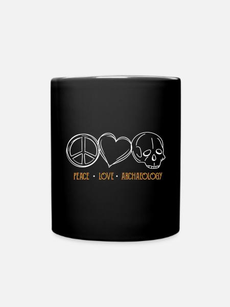 Archaeology Gift Archaeologist - Full Colour Mug - black