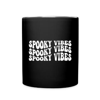 Vibrations effrayantes - Mug uni - noir - Devant
