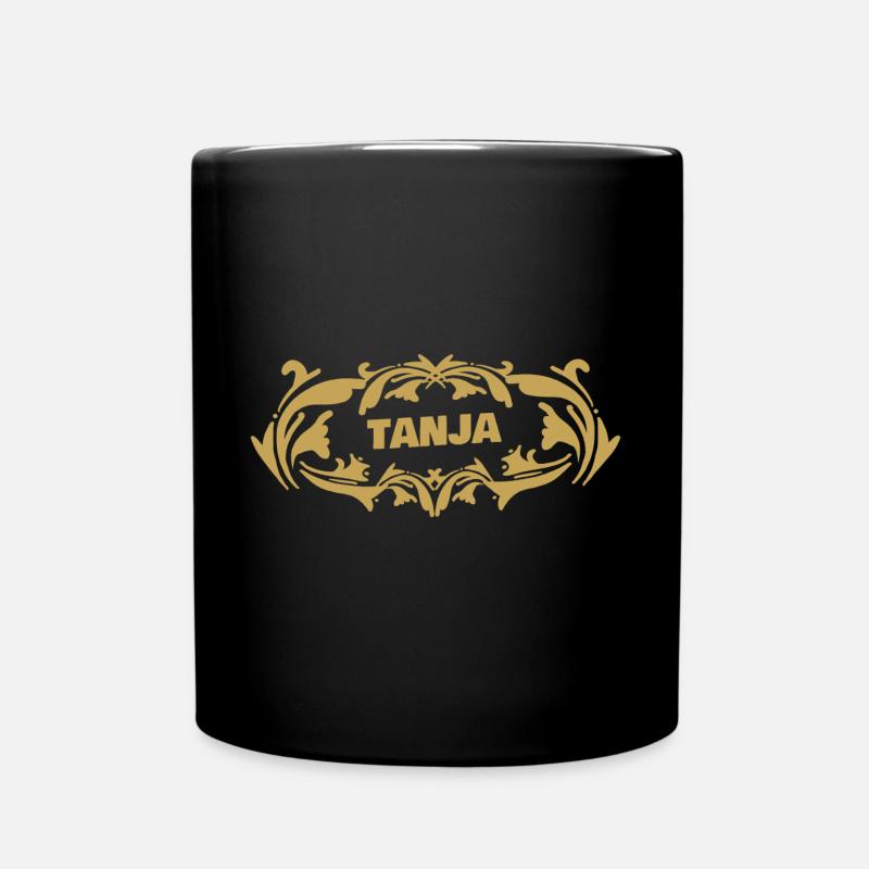 Tanja - Tasse einfarbig - Schwarz