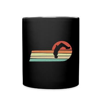 FREERUN OS gift Parkour Freerun - Full Colour Mug - black - Front