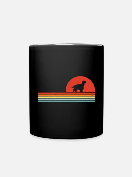 Deutsch Cocker Spaniel - Full Colour Mug - black