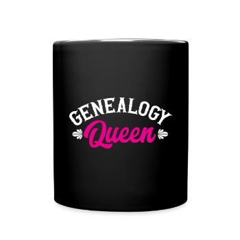 Généalogie Généalogie Généalogiste - Mug uni - noir - Devant