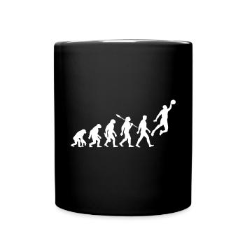 Evolution Basketball - Basket Layer - Full Colour Mug - black - Front