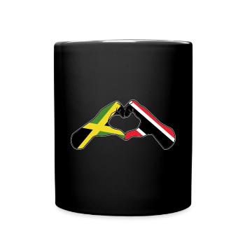 Drapeau de Trinité-et-Tobago - Mug uni - noir - Devant