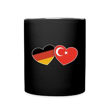 Amitié germano-turque - Cadeau - Mug uni - noir - Devant