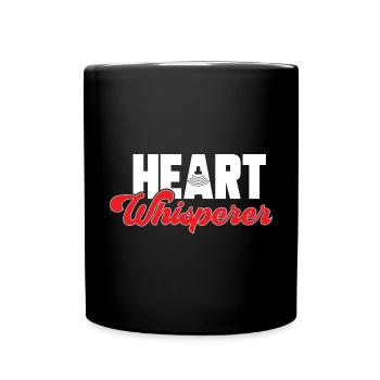Kardiologe Medizinische Sonographie Ultraschall - Tasse einfarbig - Schwarz - Vorne